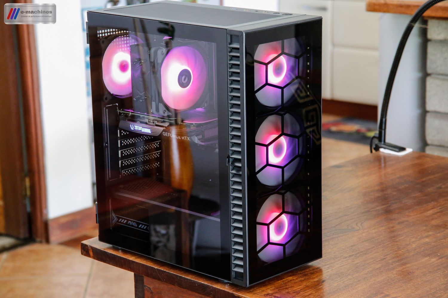 Kolink Observatory HF Glass i5 14400F et RTX 4060Ti Zotac Twin Edge infinytech 03