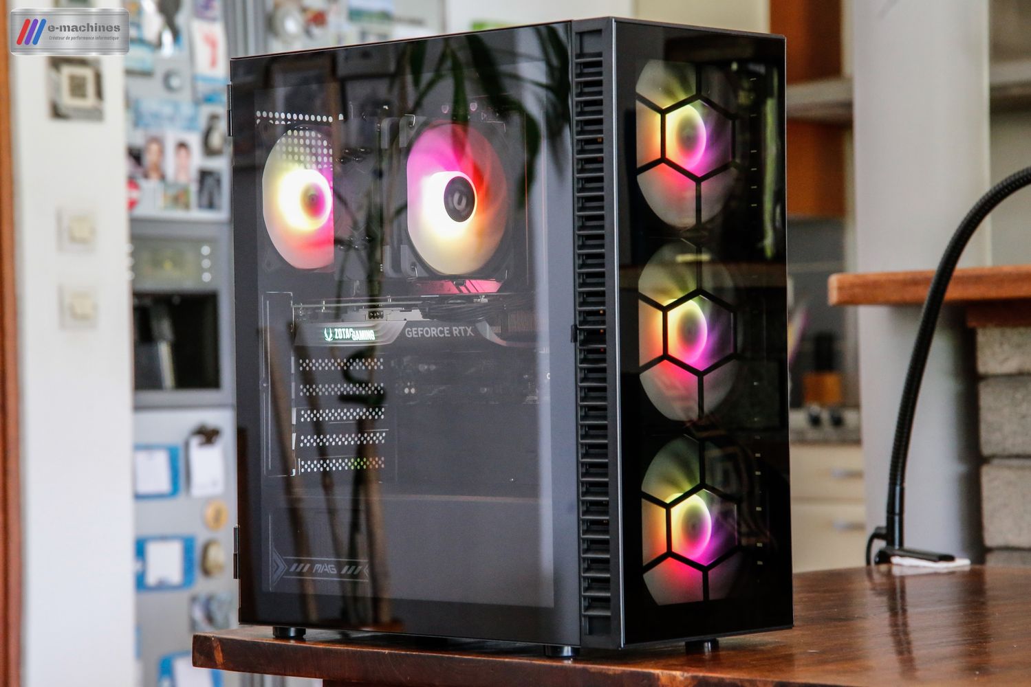 Kolink Observatory HF Glass i5 14400F et RTX 4060Ti Zotac Twin Edge infinytech 04