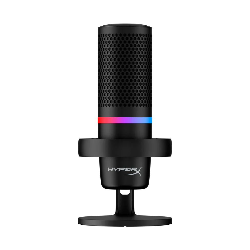 Matériels audio microphone HP HyperX DuoCast USB infinytech Réunion 01