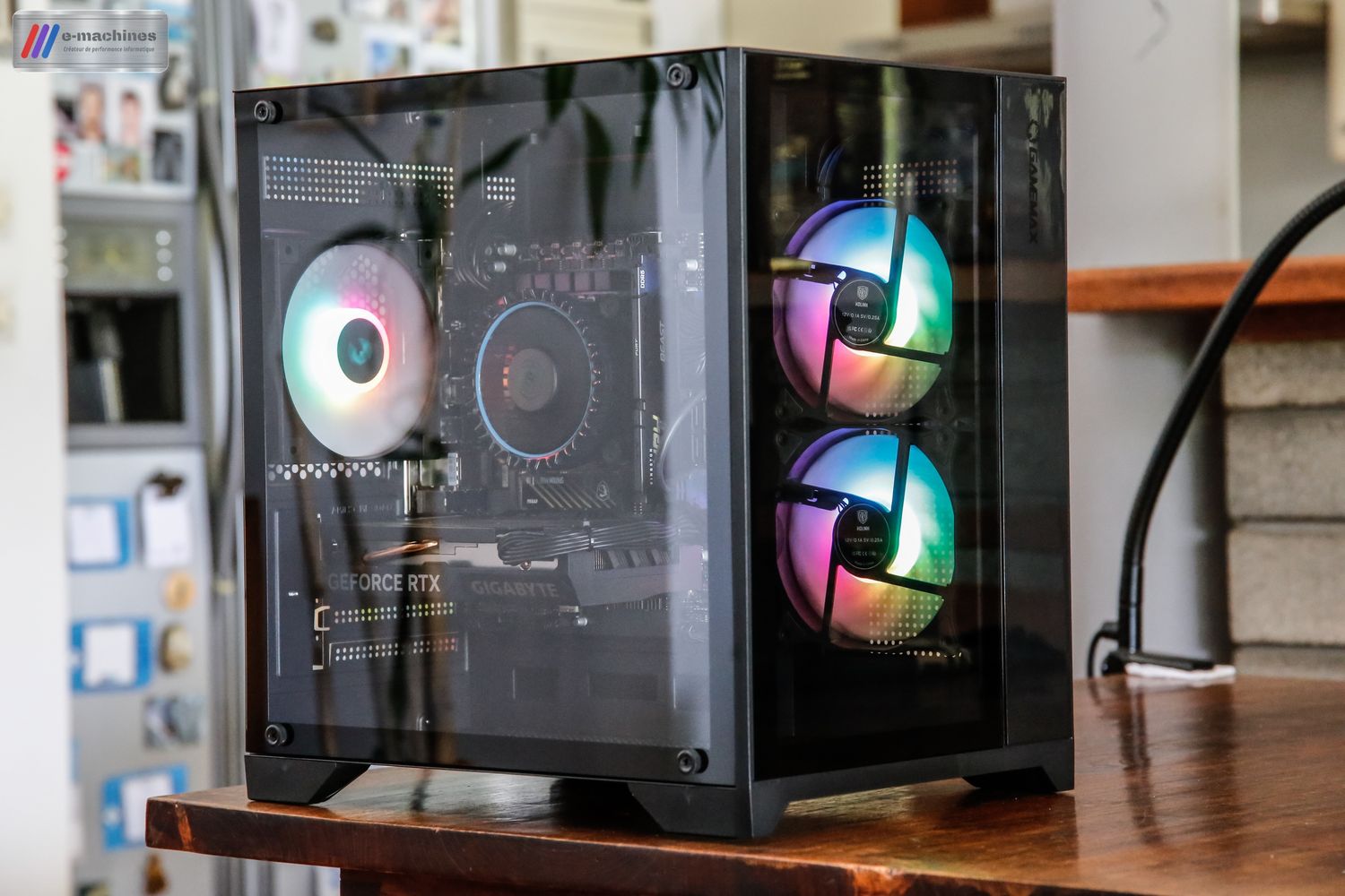 Mini cube Gamemax en Core i5 14400F et RTX 4060 infinytech Réunion 04