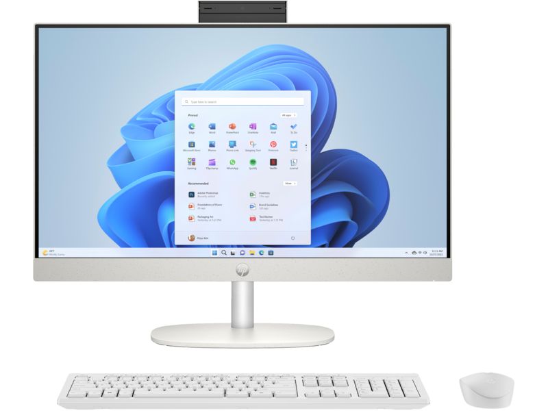 Matériels informatique HP All-in-One 24 cr1001nk A4VD1EA infinytech Réunion 01