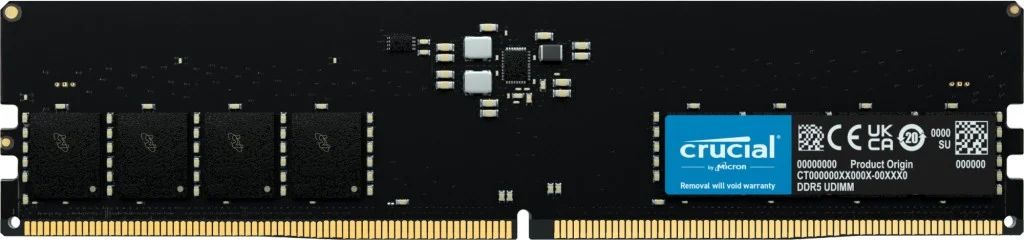 Matériels informatique DIMM CRUCIAL 32Go DDR5 4800MHz infinytech Réunion 01