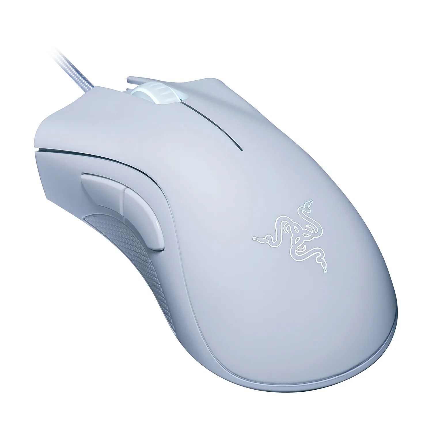Matériels informatique souris RAZER DeathAdder Essential Blanche infinytech Réunion 02