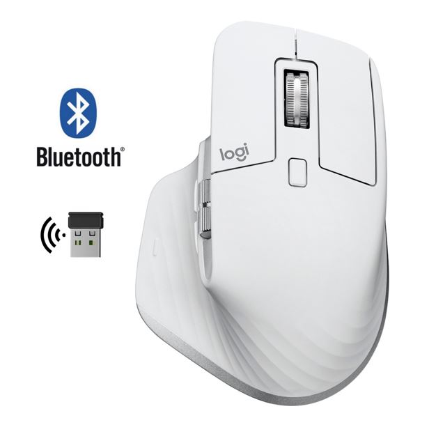 Matériels informatique Souris LOGITECH MX Master 3 Pour MAC Sans Fil Blanche infinytech Réunion 01