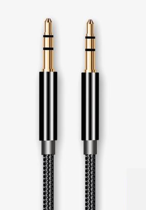 Matériels informatique câble GEEK MONKEY Jack 3.5mm Mâle Mâle 1m noir infinytech Réunion 01