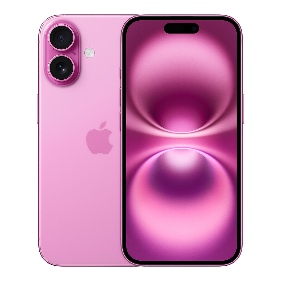 Téléphonie mobile smartphone APPLE iPhone 16 128Go Rose infinytech Réunion 01