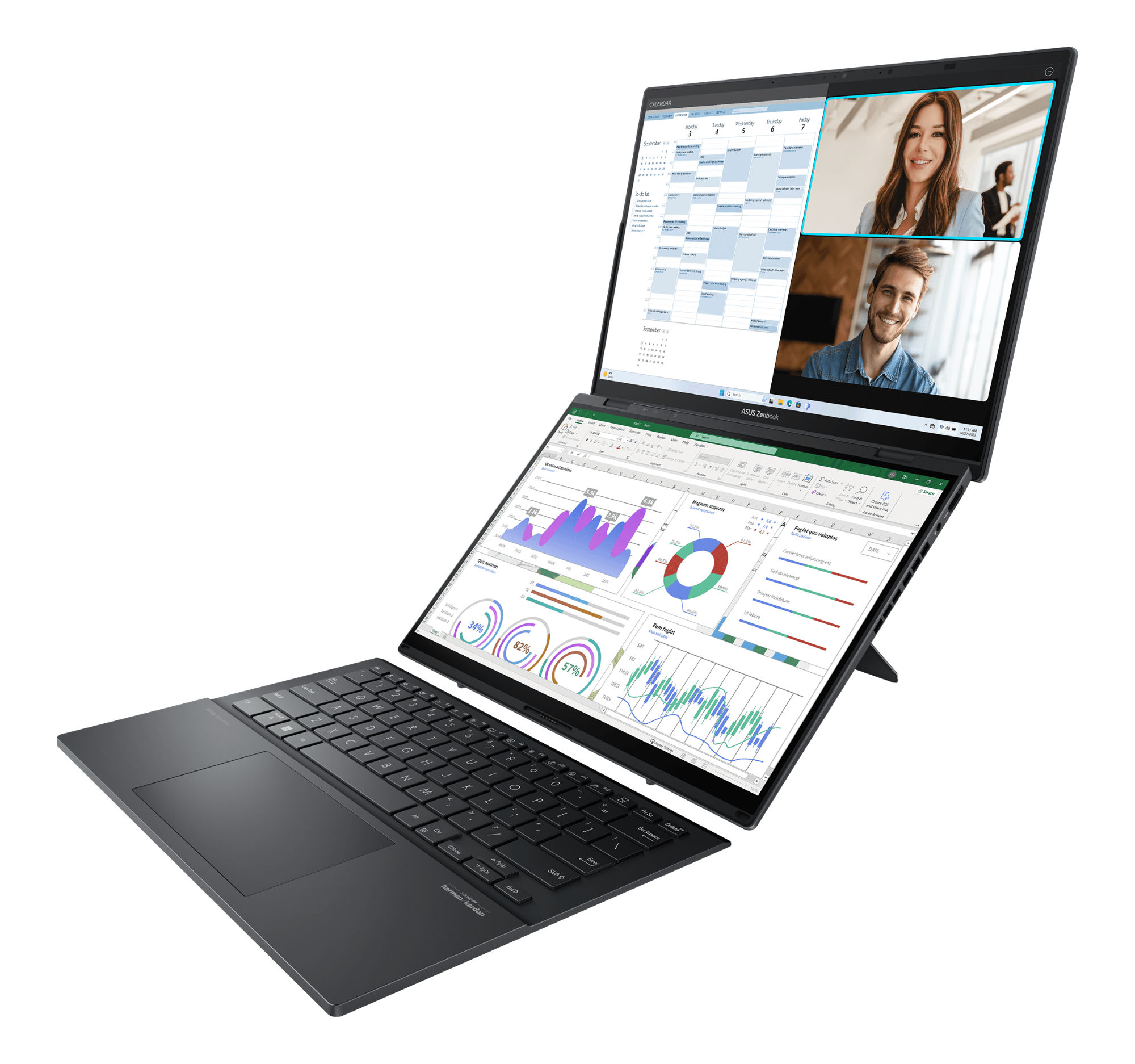 Matériels informatique pc portable ASUS ZenBook Duo UX8406MA-QL357X infinytech Réunion 05