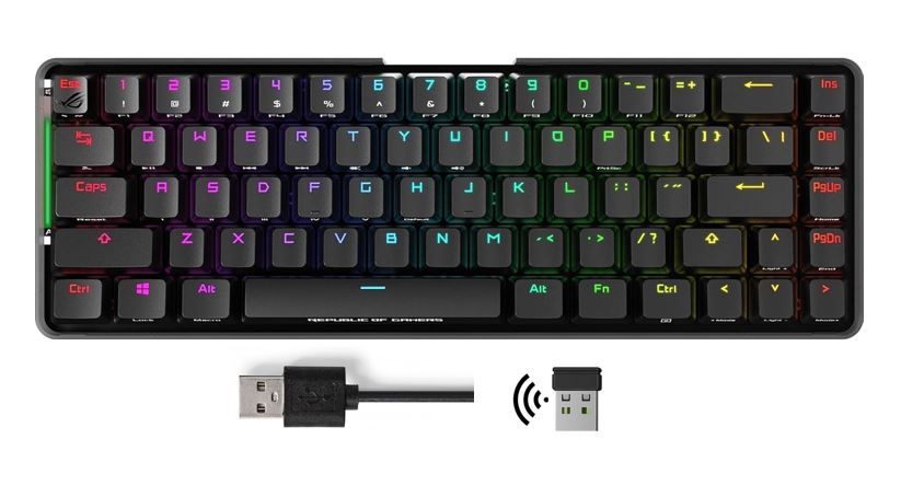 Matériels informatique clavier ASUS ROG Falchion NX Noir infinytech Réunion 01