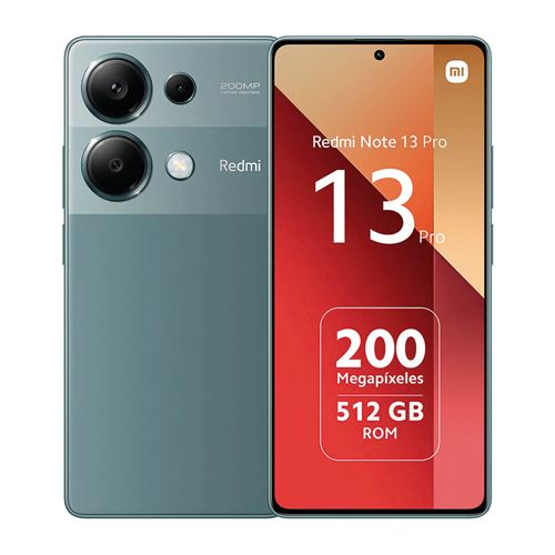 Téléphonie mobile XIAOMI Redmi Note 13 Pro 12Go 512Go Vert 4G IP54 infinytech Réunion 01