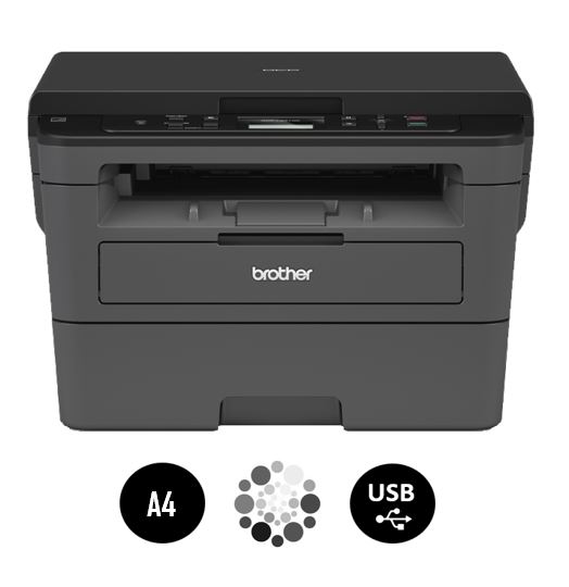 Matériels informatique laser mono multifonction BROTHER DCP-L2510D infinytech Réunion 01