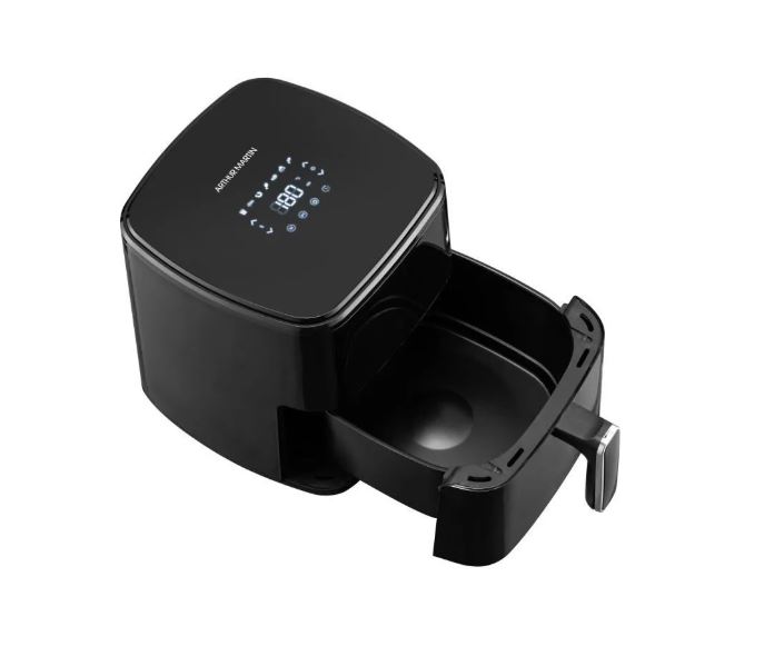Petit électroménager friteuse sans huile ARTHUR MARTIN Airfryer 5L 1400W Noire infinytech Réunion 02