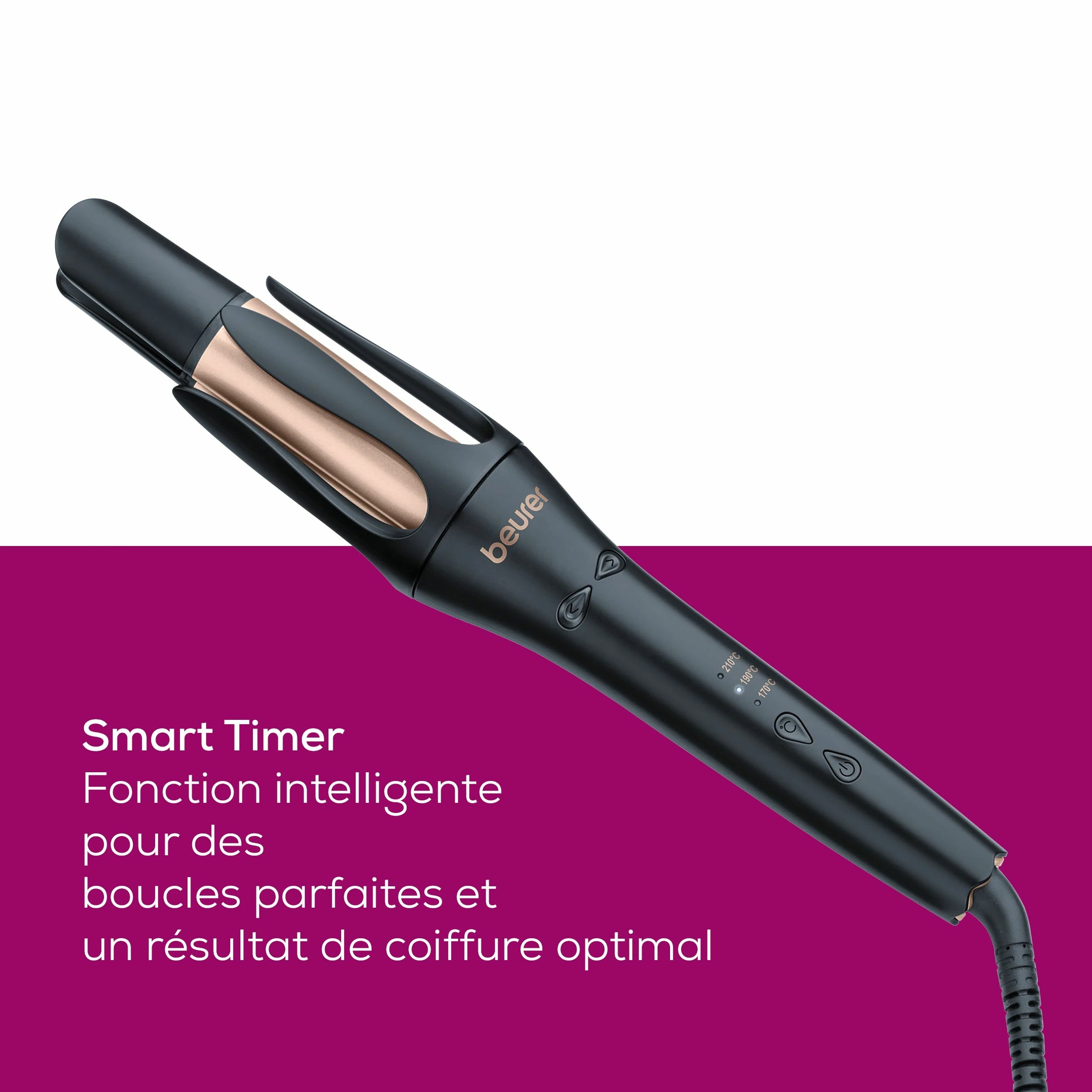 Petit électroménager fer à friser automatique BEURER HT75 infinytech Réunion 02