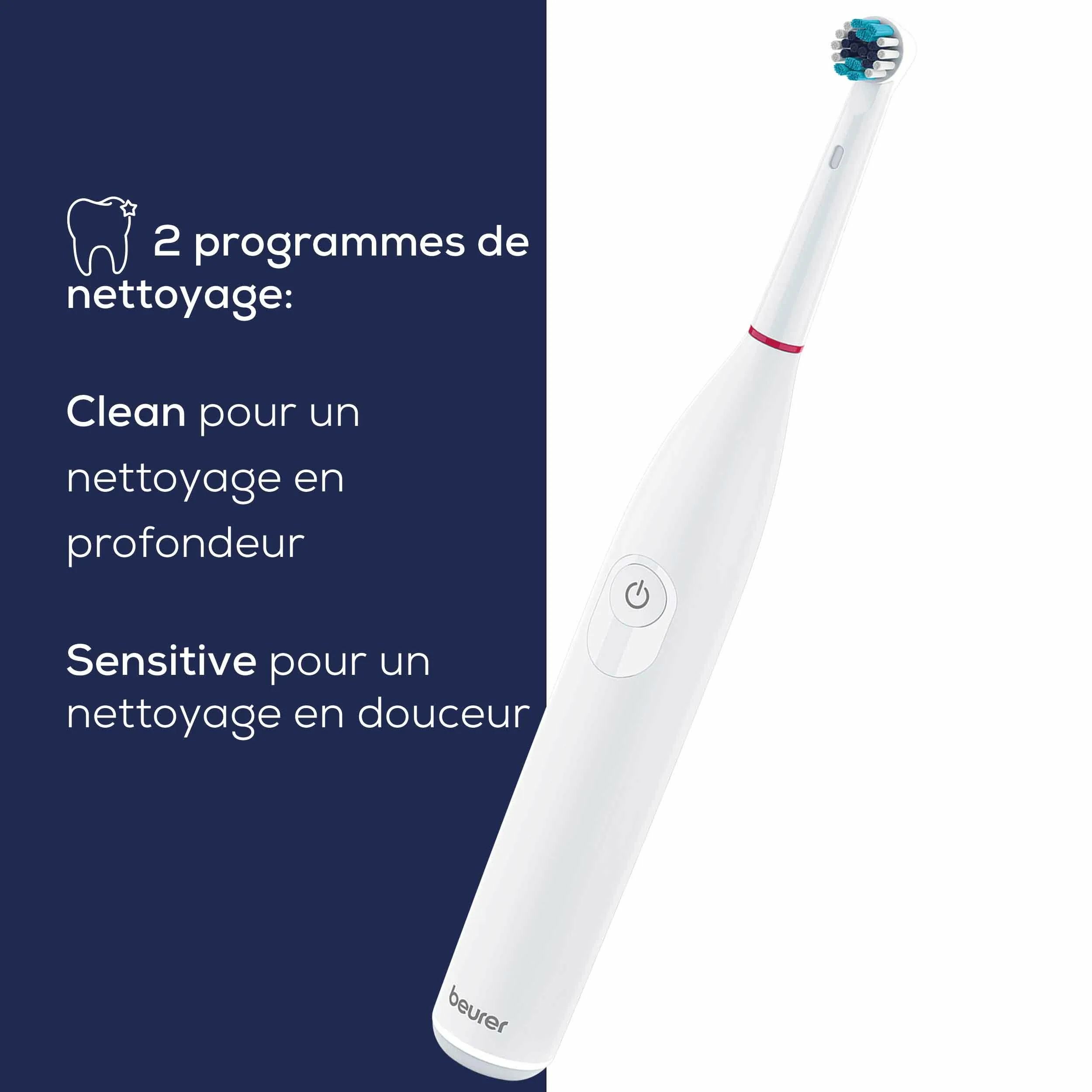 Petit électroménager brosse à dents électrique BEURER TB30 infinytech Réunion 03