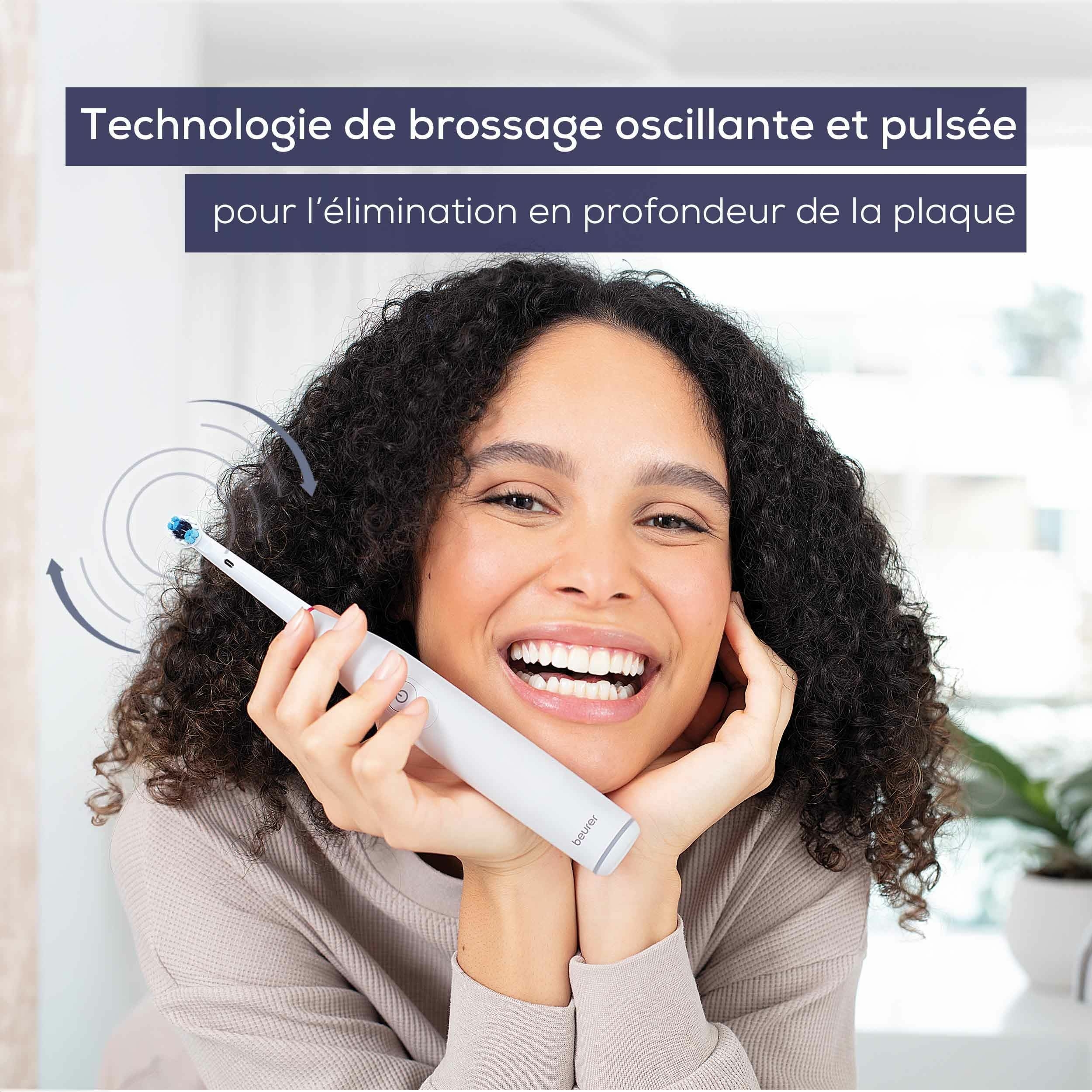 Petit électroménager brosse à dents électrique BEURER TB30 infinytech Réunion 02
