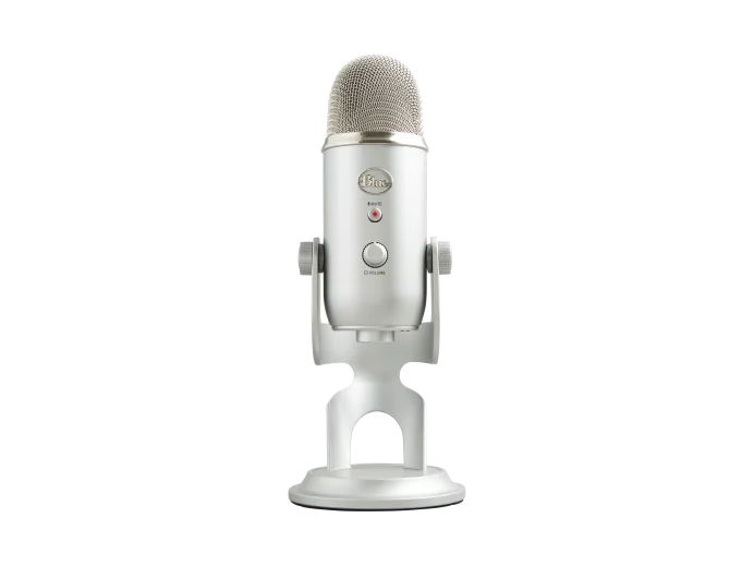 Matériels informatique microphone LOGITECH Yeti Argent infinytech Réunion 02