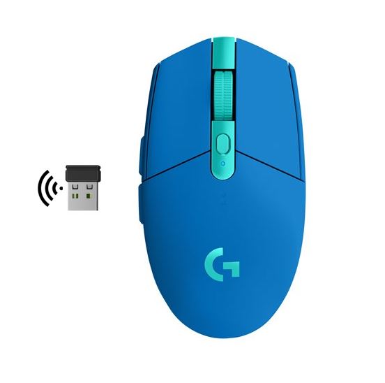 Matériels informatique Souris LOGITECH G305 Lightspeed Wireless Bleue infinytech Réunion 01