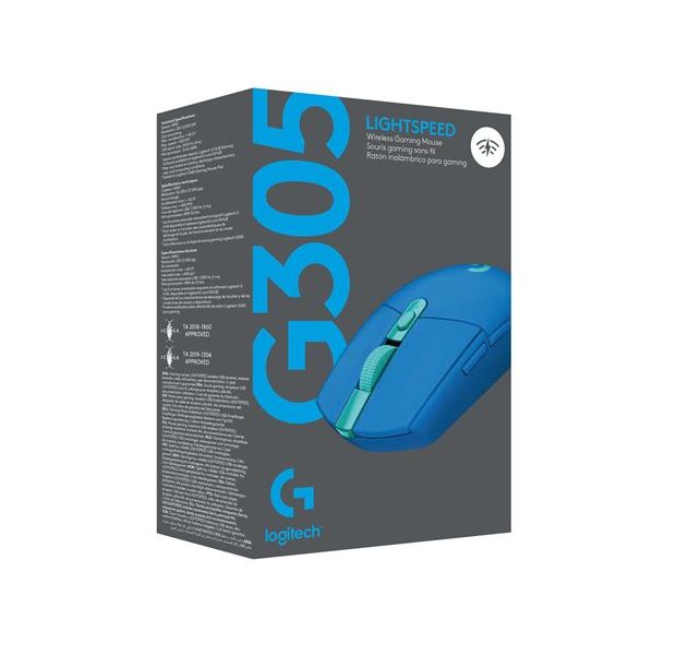 Matériels informatique Souris LOGITECH G305 Lightspeed Wireless Bleue infinytech Réunion 05