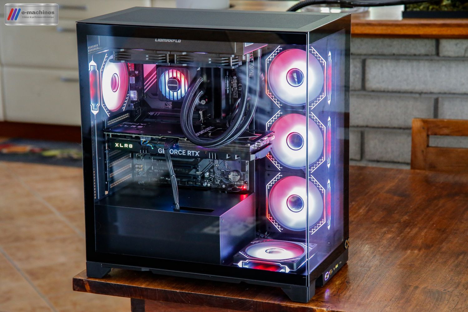 Xigmatek Endorphin Ultra noire i5 14600KF et RTX4070 SUPER infinytech Réunion 02