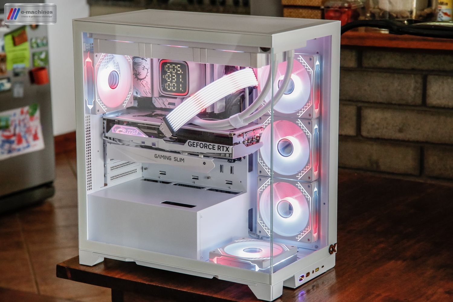 Xigmatek Endorphin Ultra blanc i7 14700F RTX 4070Ti SUPER 16Go infinytech Réunion 03