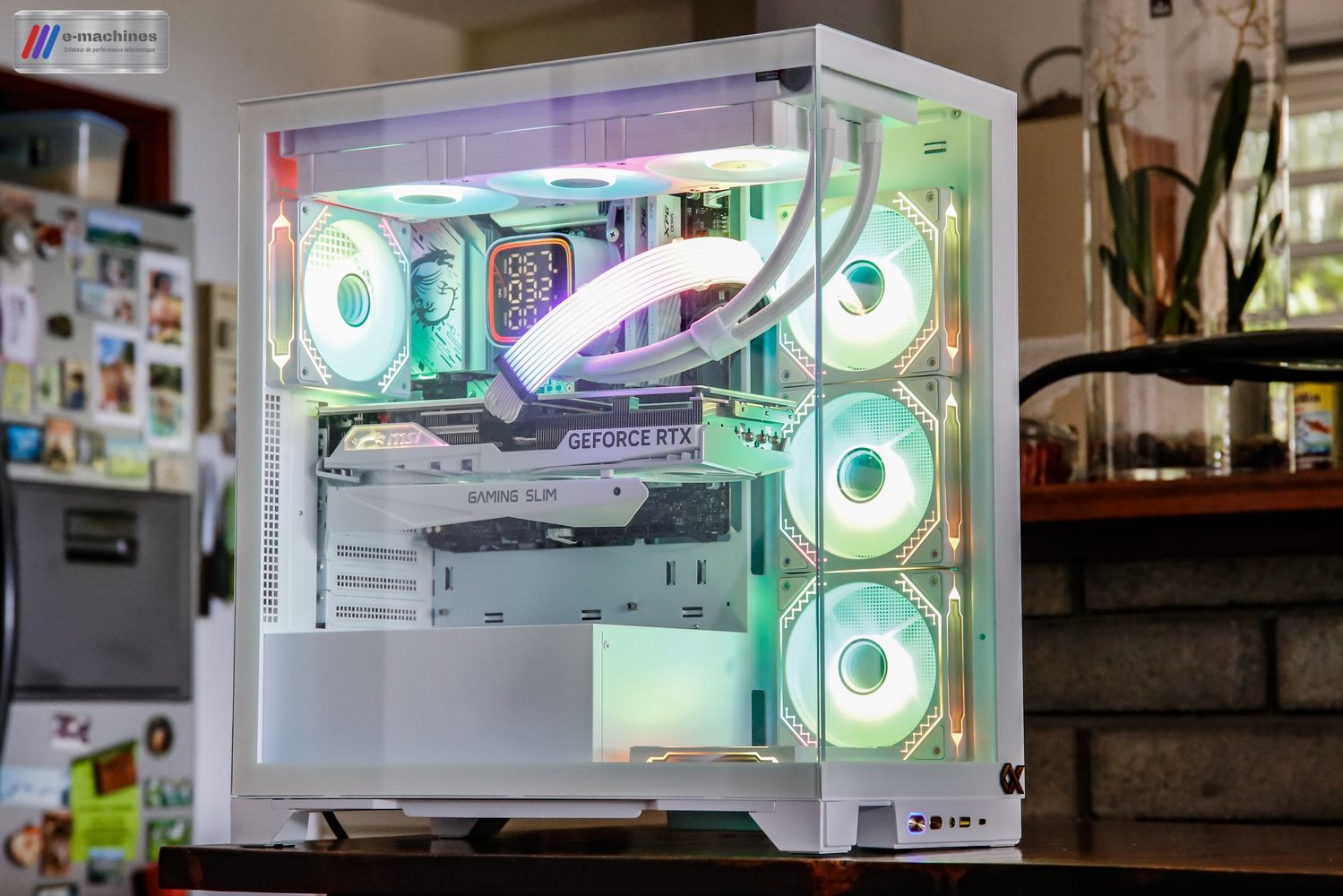 Xigmatek Endorphin Ultra blanc i7 14700F RTX 4070Ti SUPER 16Go infinytech Réunion 02