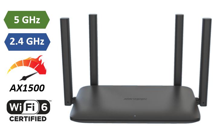 Matériels informatique routeur Wi-Fi 6 HIKVISION DS-3WR15X AX1500 infinytech Réunion 01