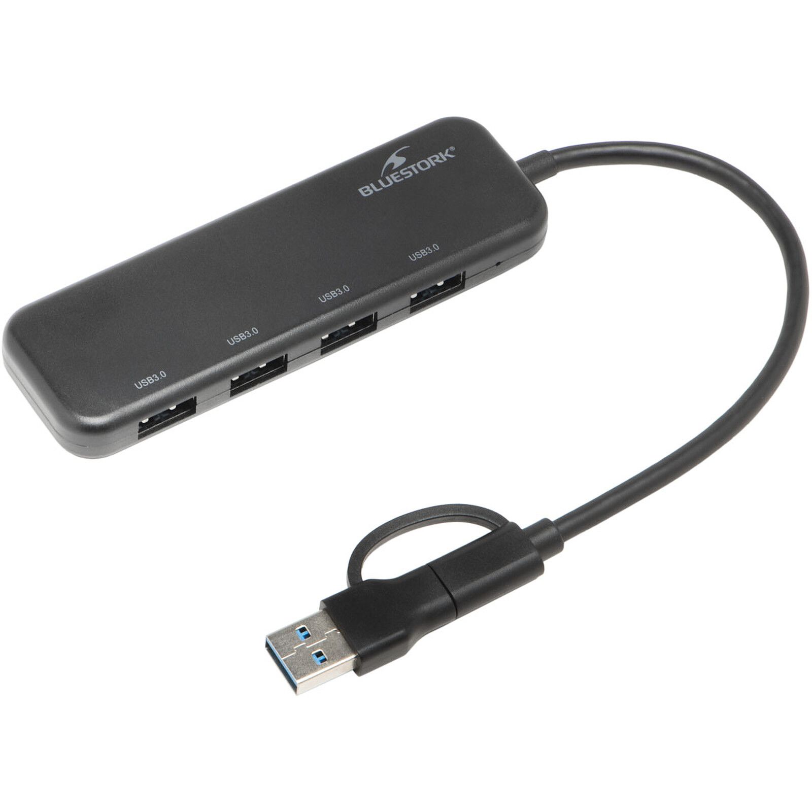 Matériels informatique hub Bluestork First 4 ports USB 3.0 infinytech Réunion 02