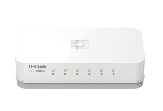 Matériels informatique switch D-LINK DES-1005C 5 ports Fast Ethernet infinytech Réunion 01