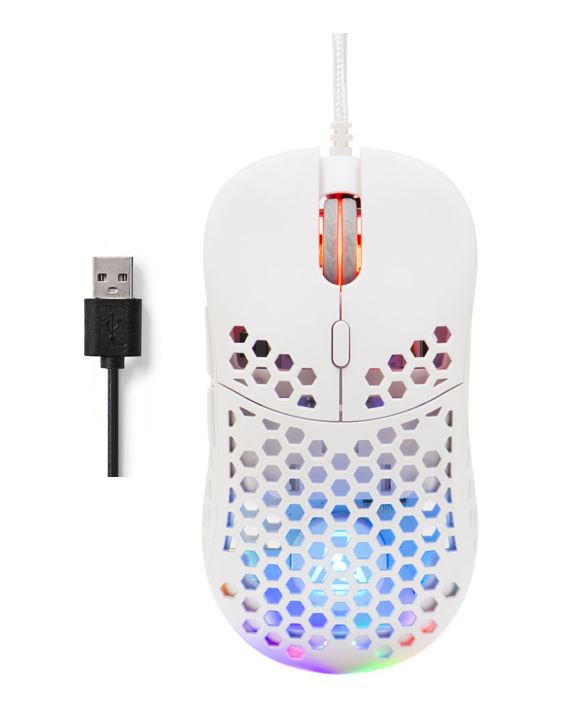 Matériels informatique souris THE G-LAB Kult Oxygen Blanche infinytech Réunion 01