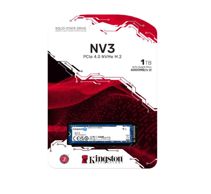 Matériels informatique disque SSD M.2 NVMe 2280 KINGSTON NV3 1To infinytech Réunion 03