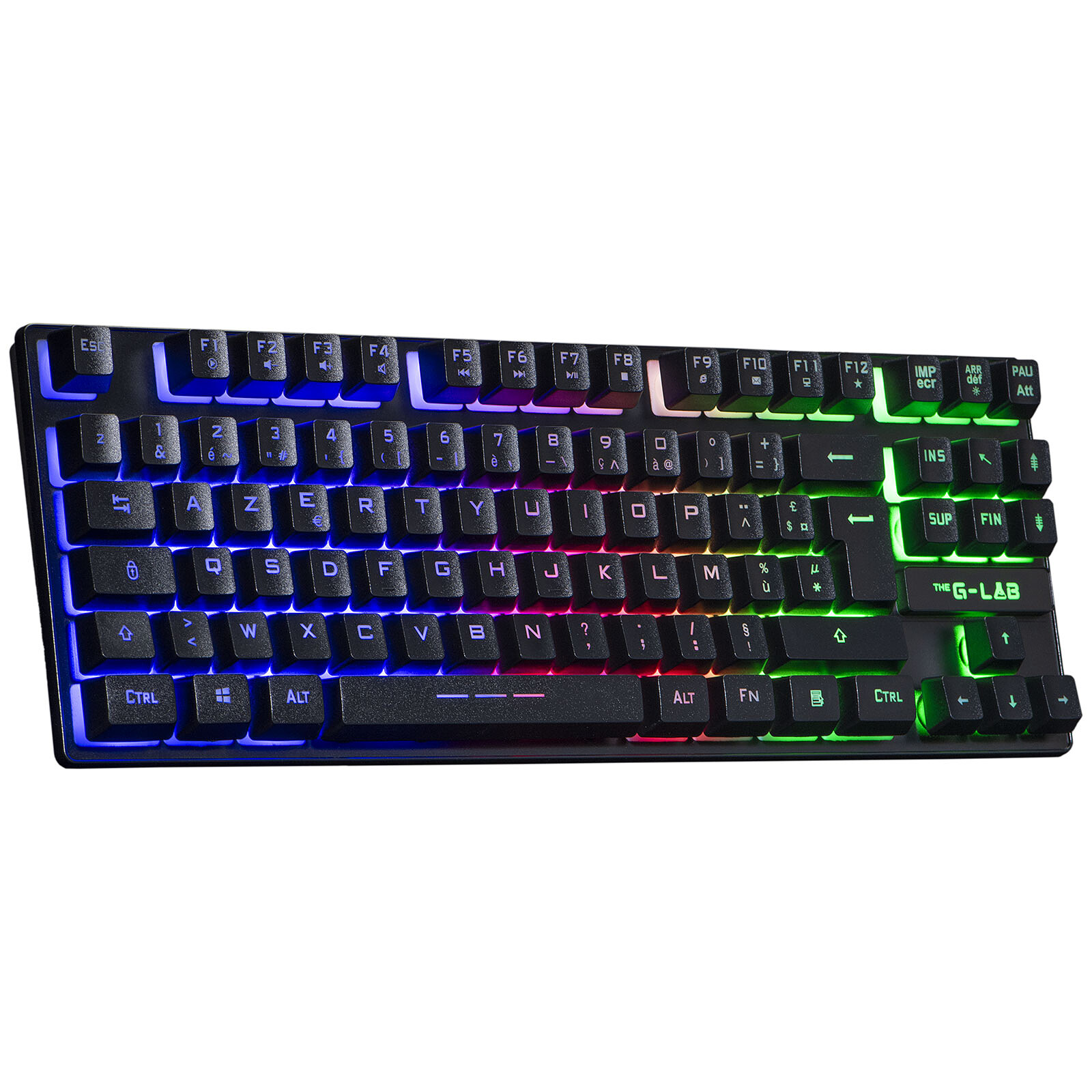 Matériels informatique clavier THE G-LAB Keyz Caesium TKL WL Sans Fil Noir infinytech Réunion 02
