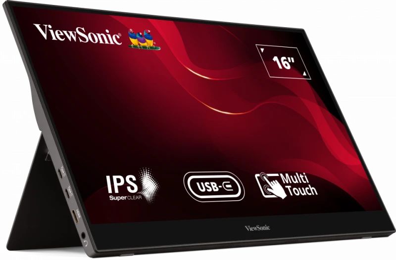 Matériels informatique écran pc mobile VIEWSONIC TD1655 16 pouces Tactile infinytech Réunion 02