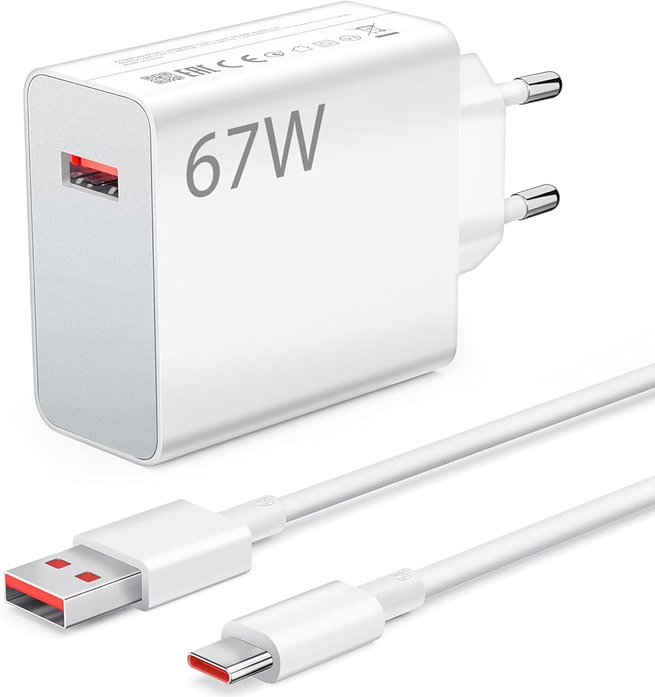 Matériels informatique chargeur XIAOMI 67W Charging Combo Blanc infinytech Réunion 01