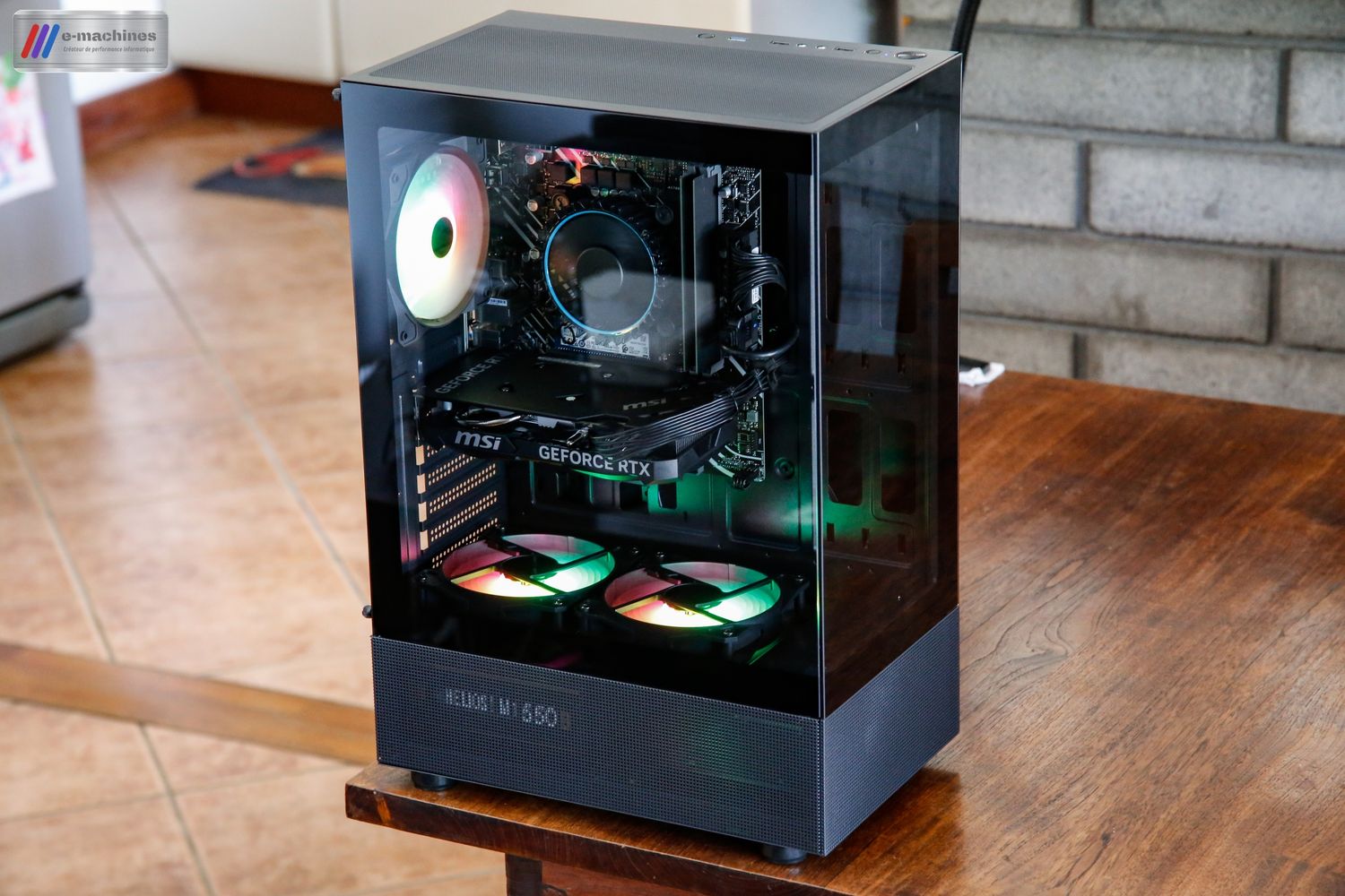 Spirit of Gamer Spectra Dark i5 14400F et RTX 4060 MSI Ventus X2 OC infinytech Réunion 05