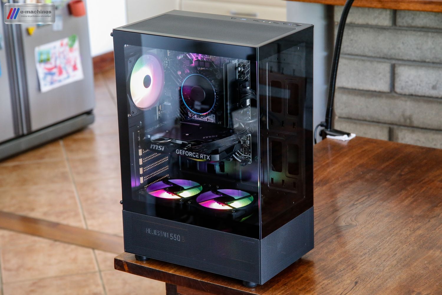 Spirit of Gamer Spectra Dark i5 14400F et RTX 4060 MSI Ventus X2 OC infinytech Réunion 04