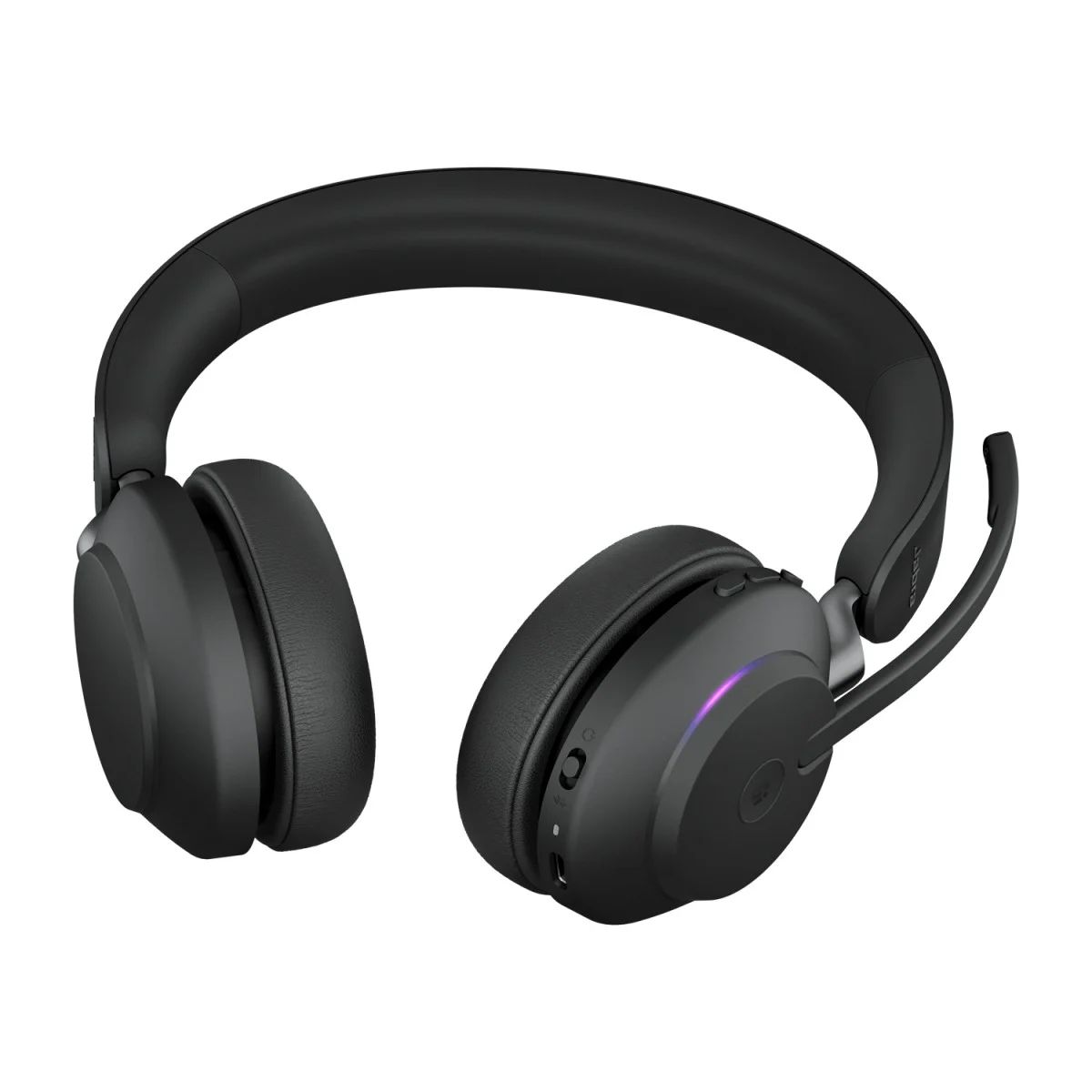 Matériels audio casque micro JABRA Evolve2 65 MS Stereo Bluetooth avec base infinytech Réunion 04