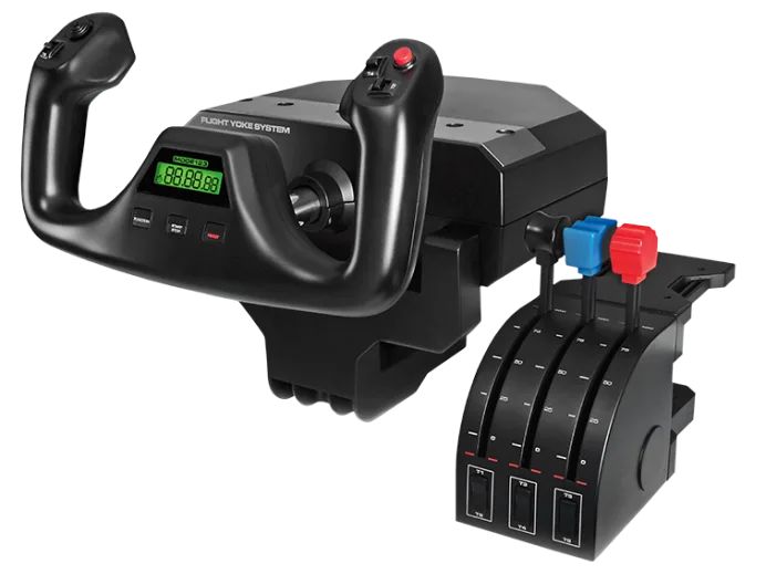 Matériels informatique Logitech G Pro Flight Yoke System infinytech Réunion 01