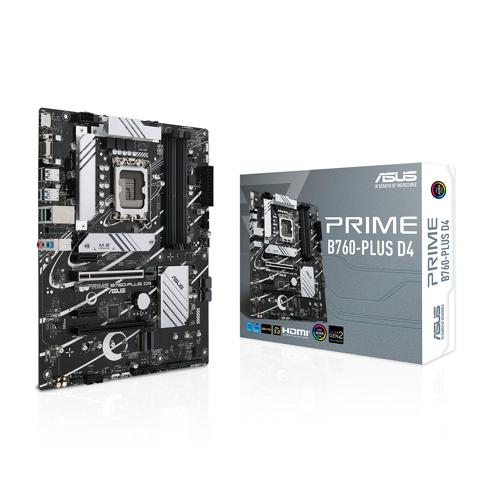 Matériels informatique carte mère ASUS PRIME B760-PLUS D4 infinytech Réunion 01