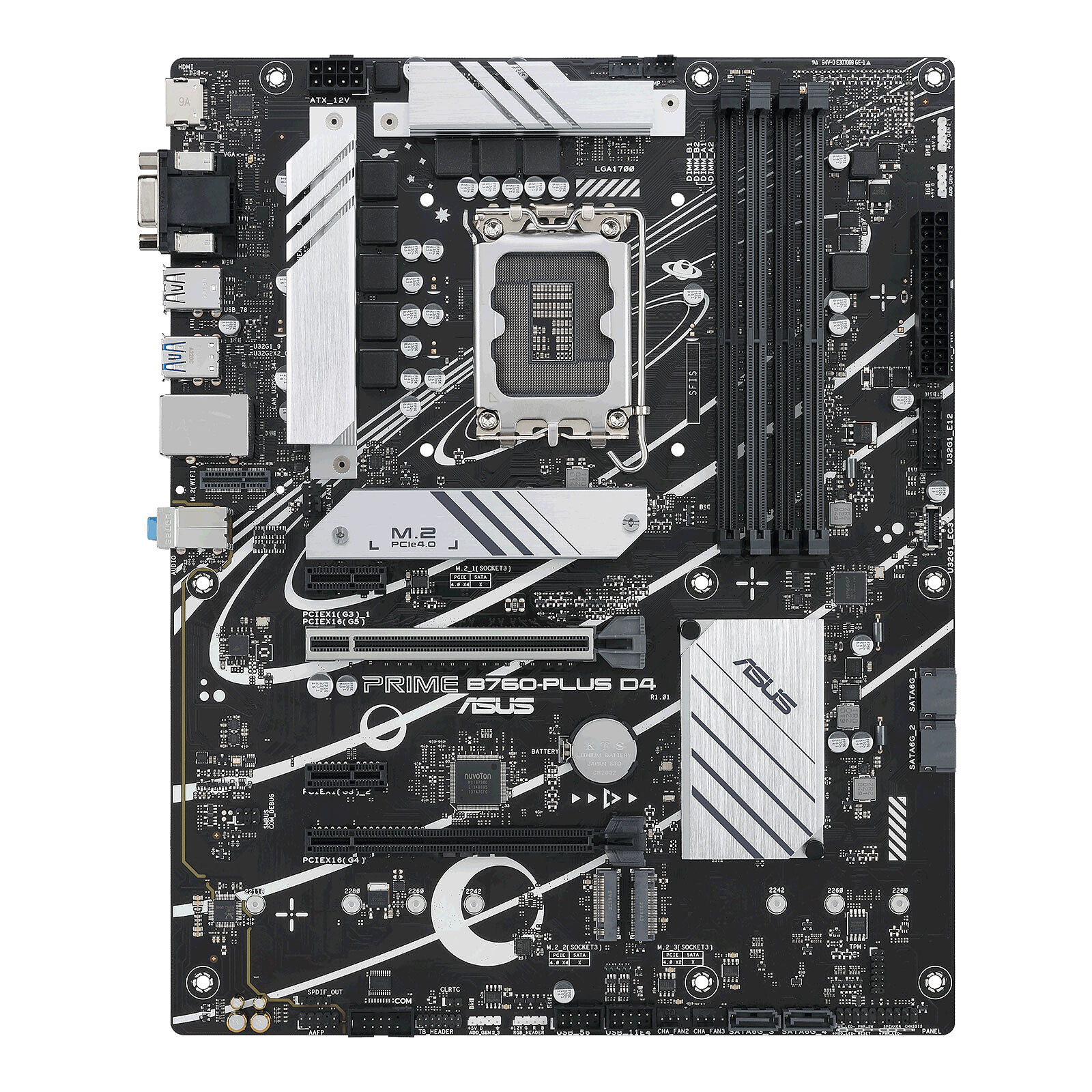Matériels informatique carte mère ASUS PRIME B760-PLUS D4 infinytech Réunion 02