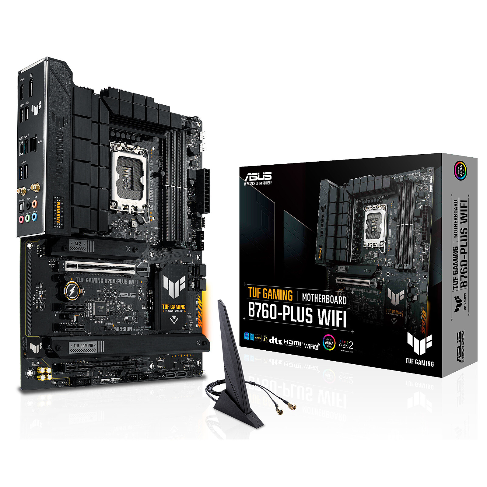Matériels informatique carte mère ASUS TUF Gaming B760-Plus WIFI infinytech Réunion 01