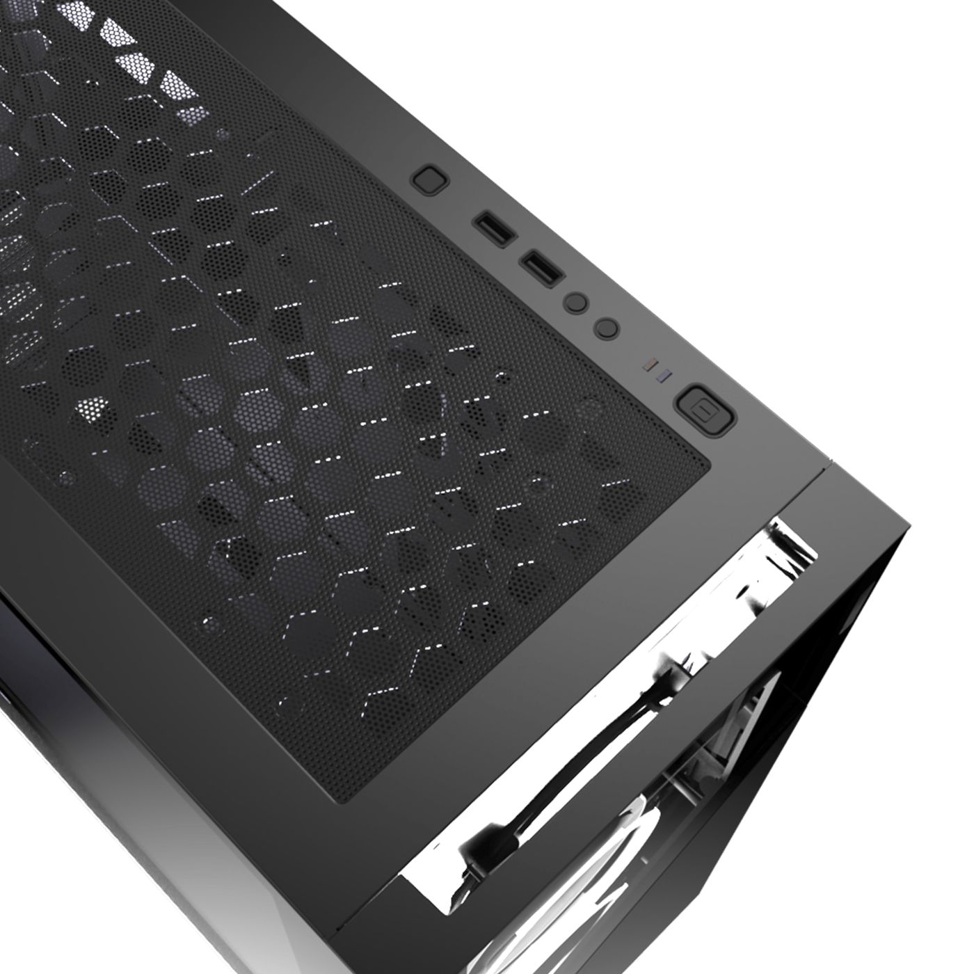 Matériels informatique boitier M.RED ELITE BLACK infinytech Réunion 03