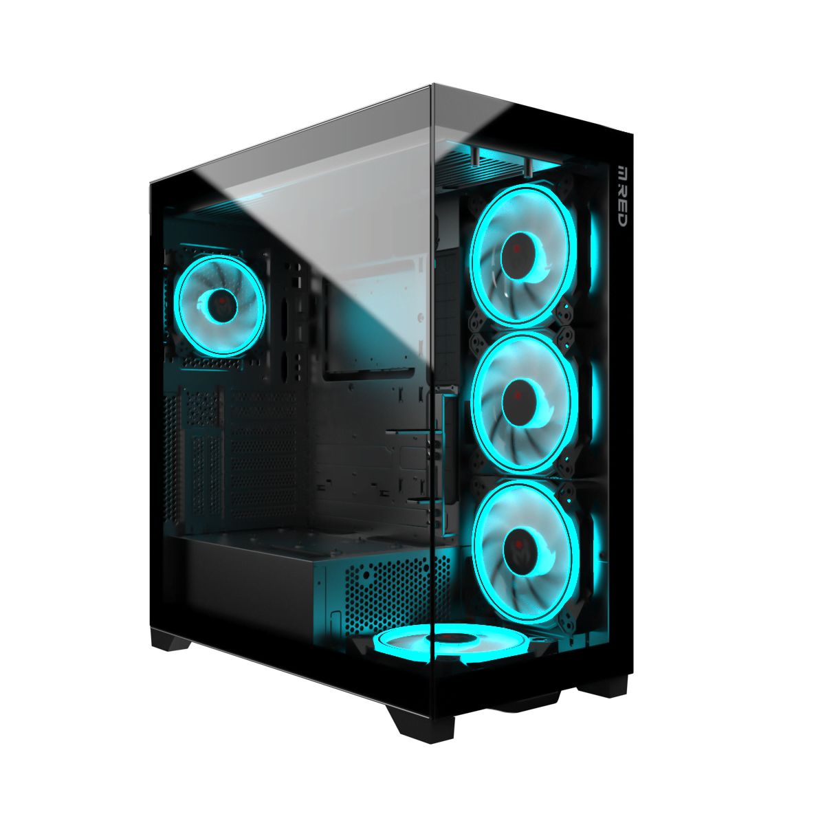 Matériels informatique boitier M.RED Radiant X Noir infinytech Réunion 01