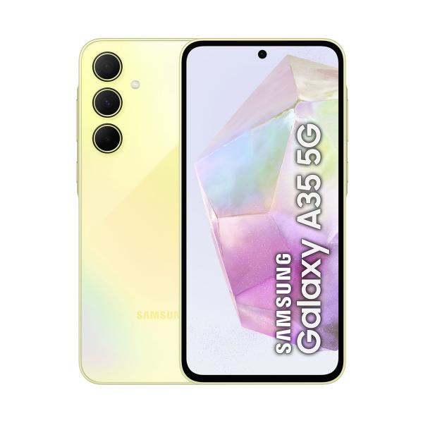 Téléphonie mobile smartphone SAMSUNG Galaxy A35 6Go 128Go 5G Jaune infinytech Réunion 01