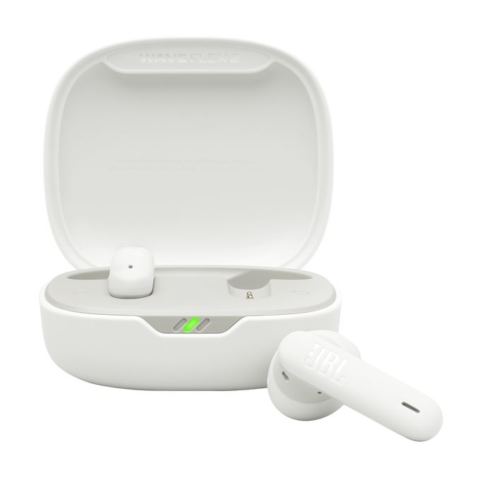Matériels audio écouteurs JBL Wave Flex 2 Blanc infinytech Réunion 01