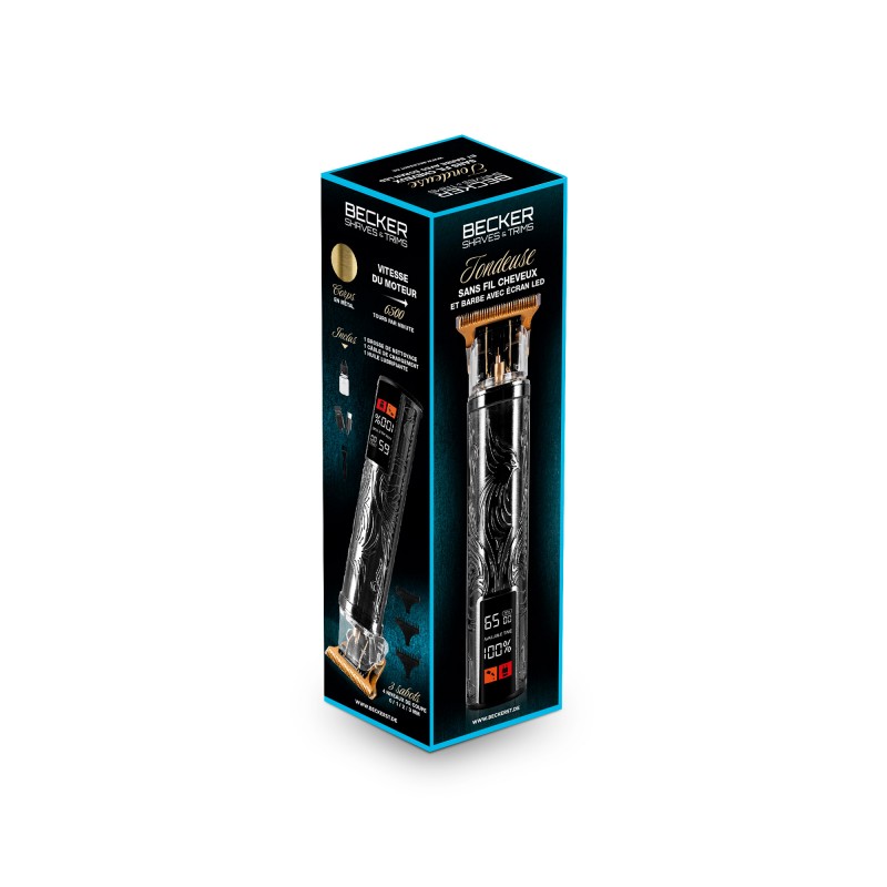 Petit électroménager tondeuse sans fil BECKER Phoenix Black infinytech Réunion 04