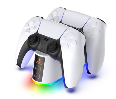 Matériels informatique chargeur de manette PS5 AKUMA Cyber V01 infinytech Réunion 01