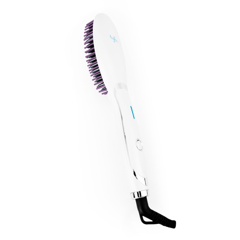 Petit électroménager brosse chauffante et lissante YOGHI Brush Inn infinytech Réunion 01