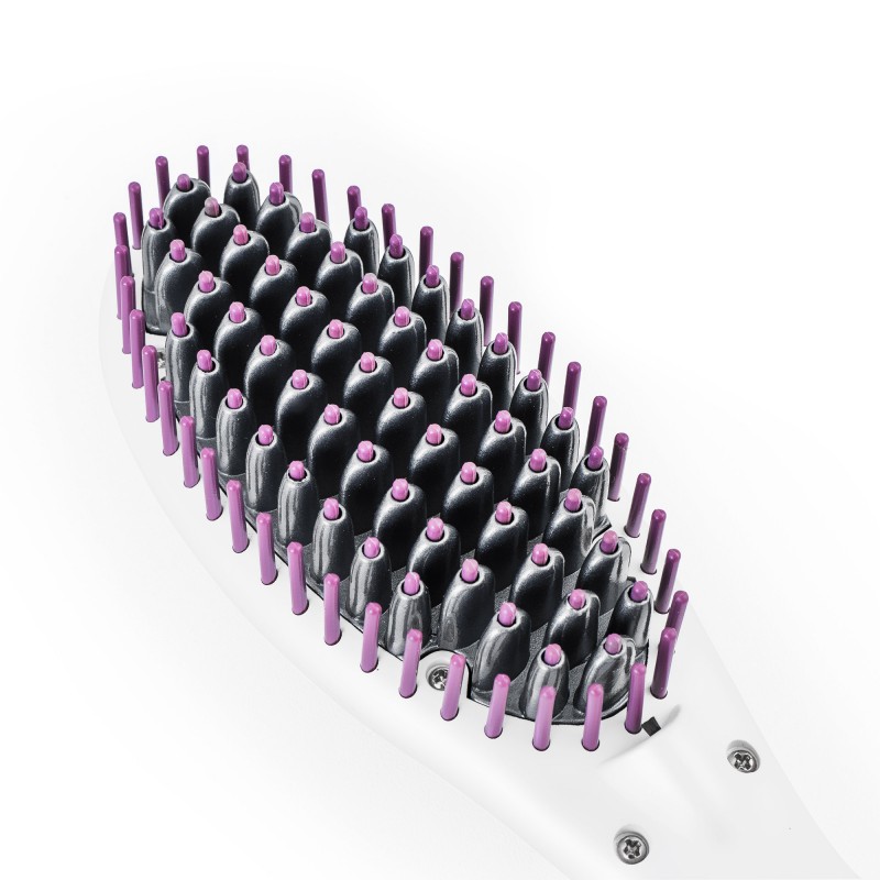 Petit électroménager brosse chauffante et lissante YOGHI Brush Inn infinytech Réunion 04
