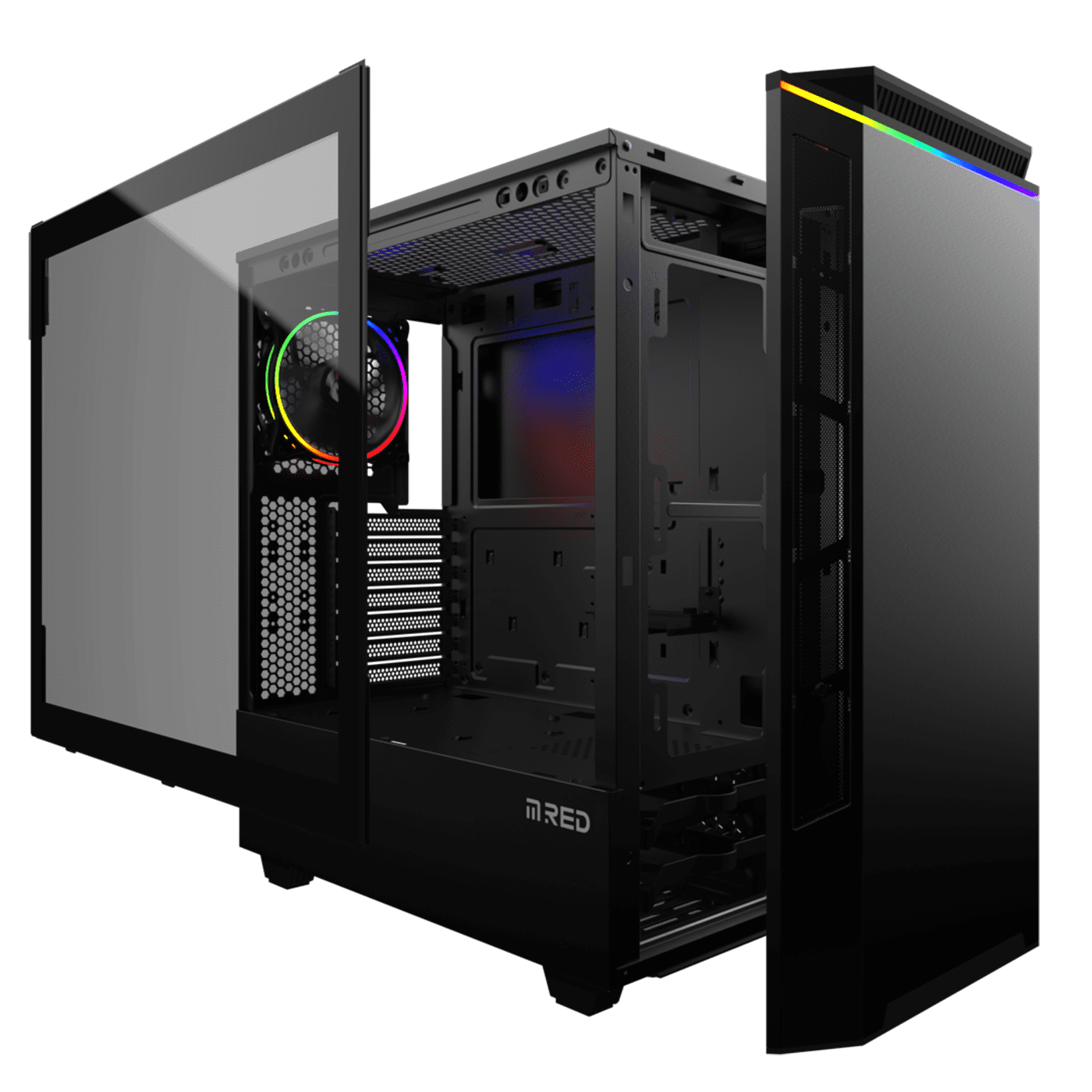 Matériels informatique boitier pc M.RED Death Storm MR-001 infinytech Réunion 02