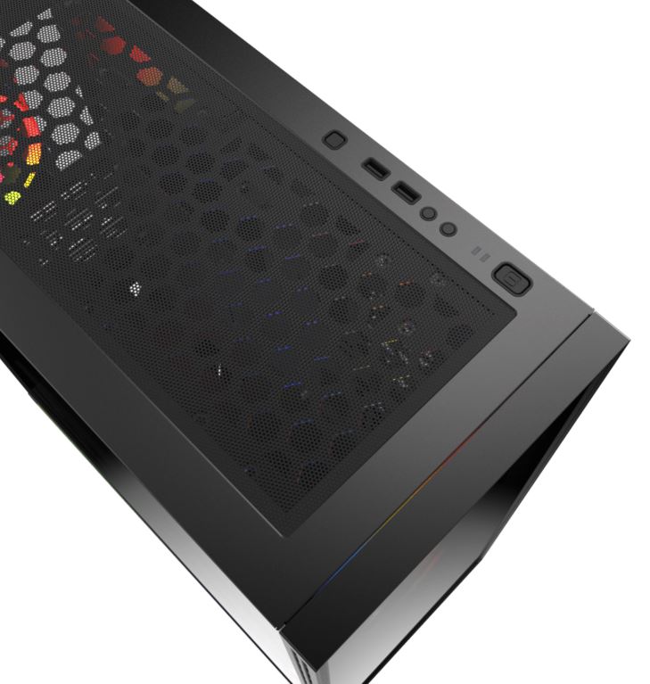 Matériels informatique boitier pc M.RED Black Destroyer MRF-004M infinytech Réunion 05