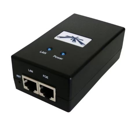 Matériels informatique injecteur PoE passif UBIQUITI 24V 30W infinytech Réunion 01